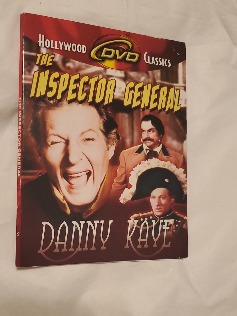 NWOT  The Inspector General DVD - Red Cover, Yellow Title